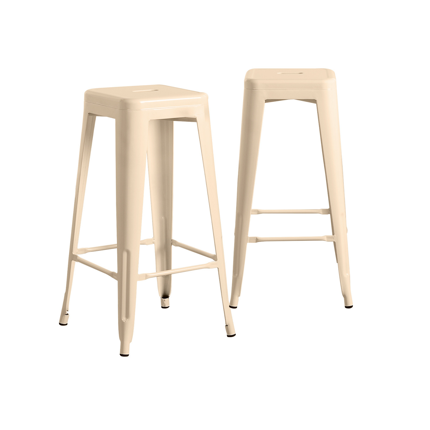 Pack 2 Taburetes Industriales Strong 43x43x77cm Thinia Home Packs de Taburetes 1